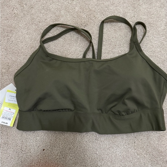 Green sports bra - Picture 1 of 2